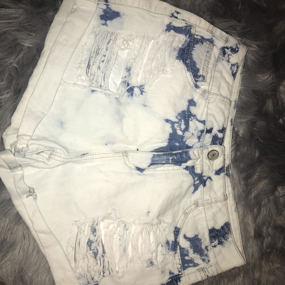 Bleached shorty shorts 💘